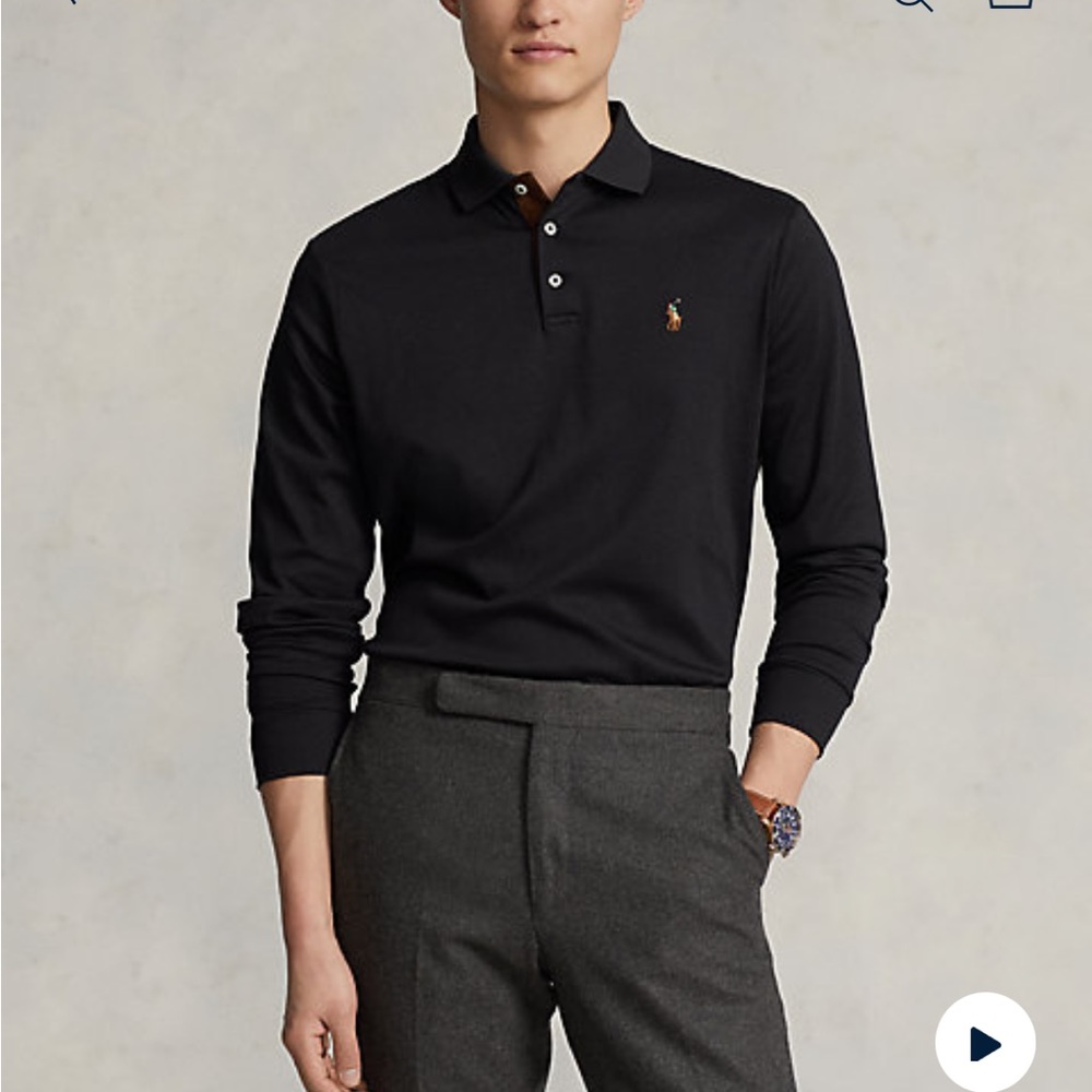 Men’s polo long sleeve
